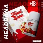 HEAD BANA 60ML FREEBASE FLAVOR STRAWBERRY MENTEGA
