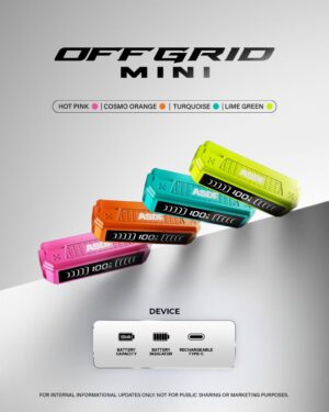ASDF OFFGRID MINI + OG3000 3K Puffs DSP Pod and Cartridge