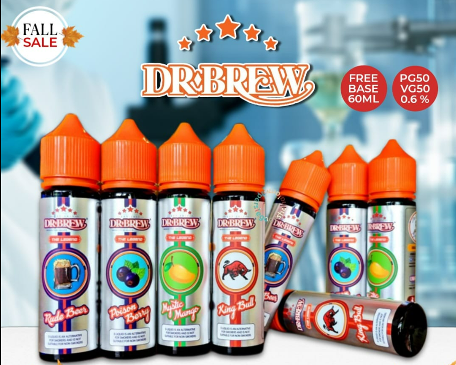 DR BREW FREEBASE 60ML - Image 2