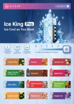 ELFBAR ICE KING PRO 45K COOL SERIES Disposable Vape – 45,000 Puffs, Rechargeable