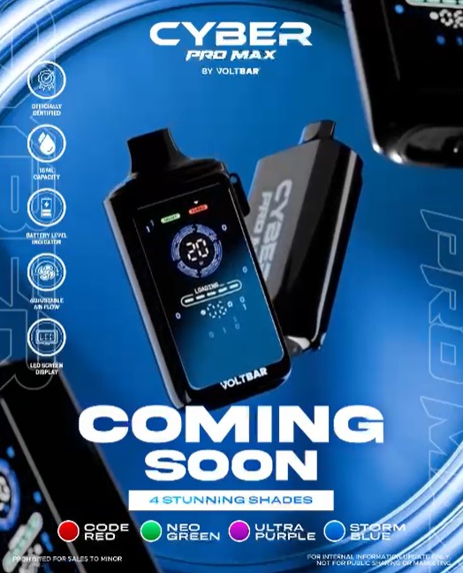 VOLTBAR CYBER PRO MAX E-VOLT E-LIQUID 15ML - Image 3