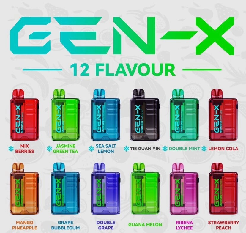 GEN-X by Realx Max 25000 Puffs