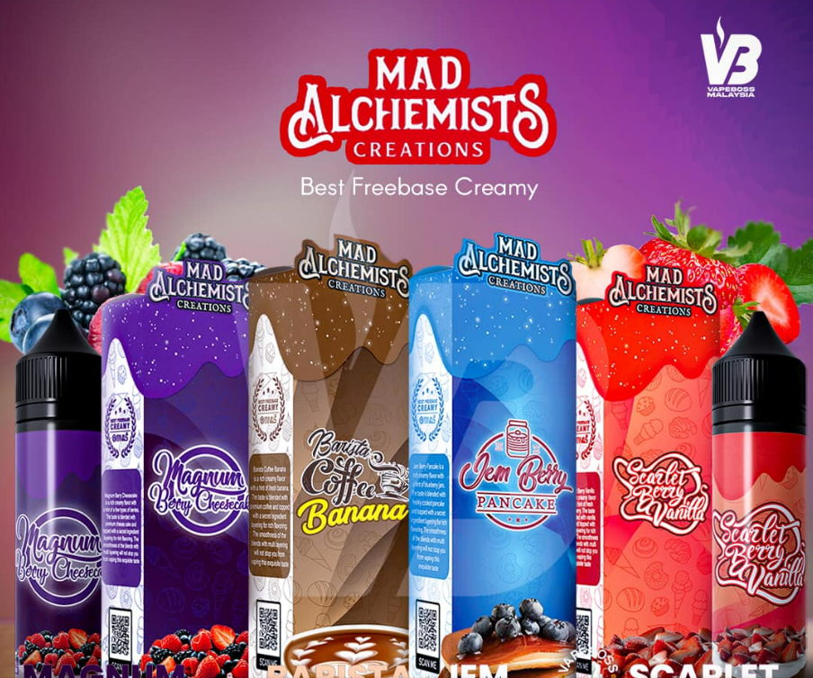 MAD ALCHEMIST FREEBASE BERRY SERIES 60ML