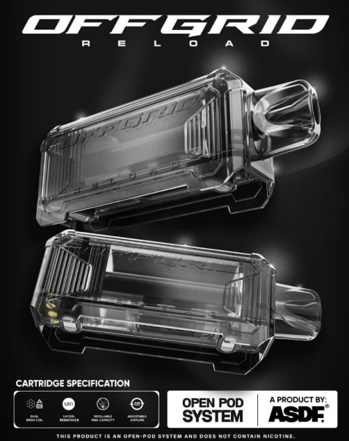 UNPLUG OFFGRID RELOAD FLAVOR 12K 12000 Puffs DSP Pod Fullset and Cartridge - Image 3