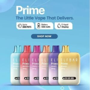 ELFBAR Raya Prime 3k 3000 PUFF DISPOSABLE POD