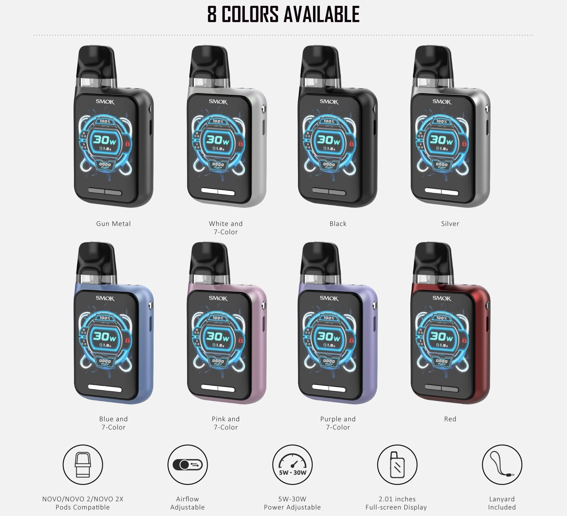SMOK Novo GT Box Pod Kit - Image 2