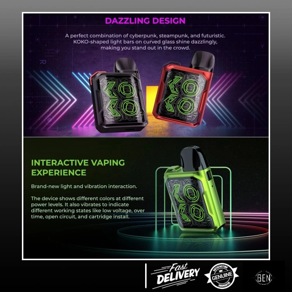 Uwell Caliburn GK2 Pod Kit - Image 2