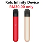 Relx Infinity Device – Red & Silver (PWP)