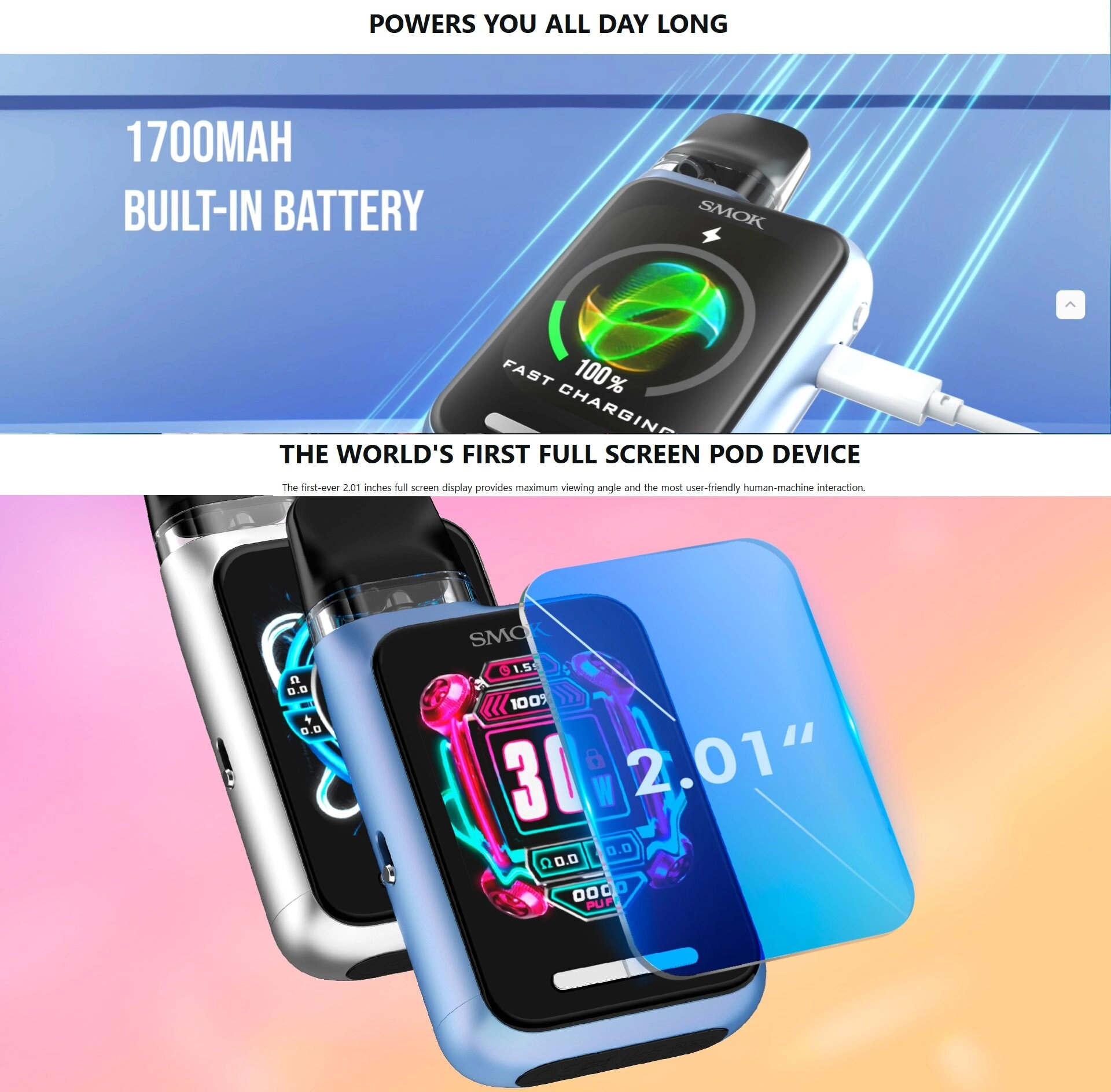 SMOK Novo GT Box Pod Kit - Image 5