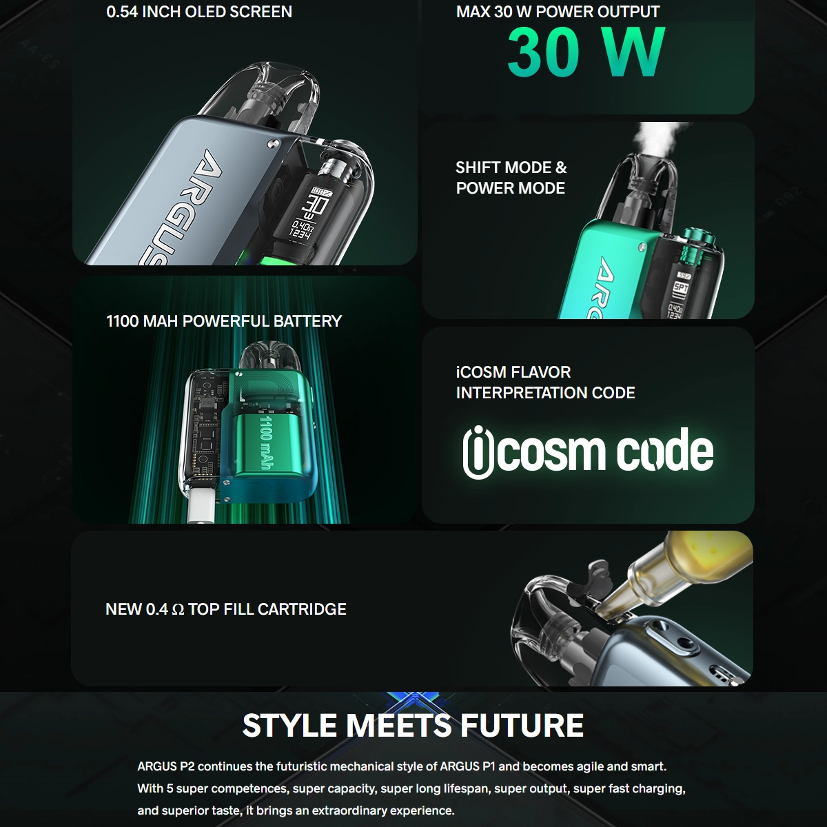 VOOPOO Argus P2 Kit - Image 2
