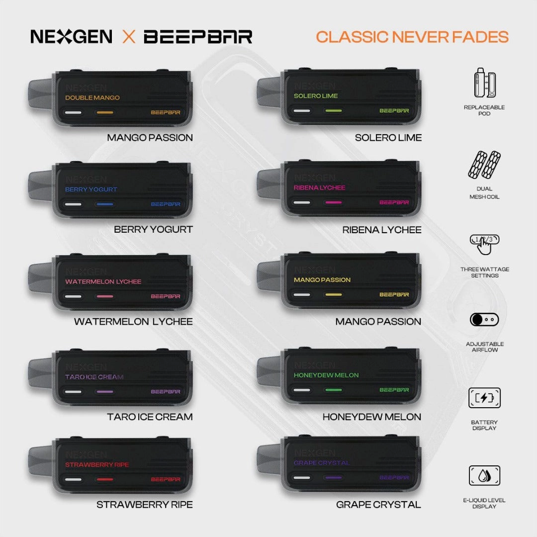 NEXGEN BY BEEPBAR 15K PUFFS