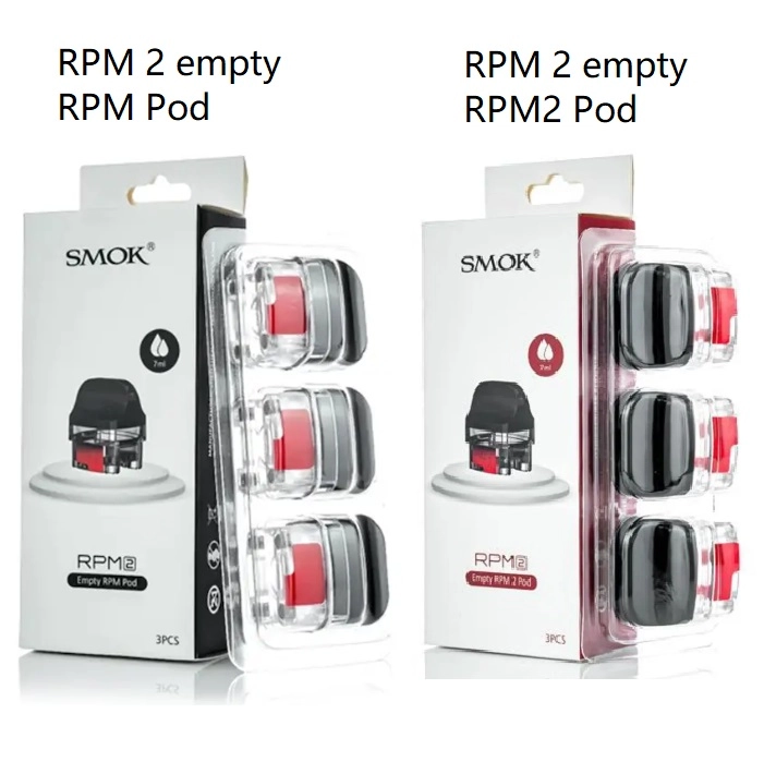 SMOK Fetch 2 Empty Pod 1)RPM Pod 2)RPM 2 Pod
