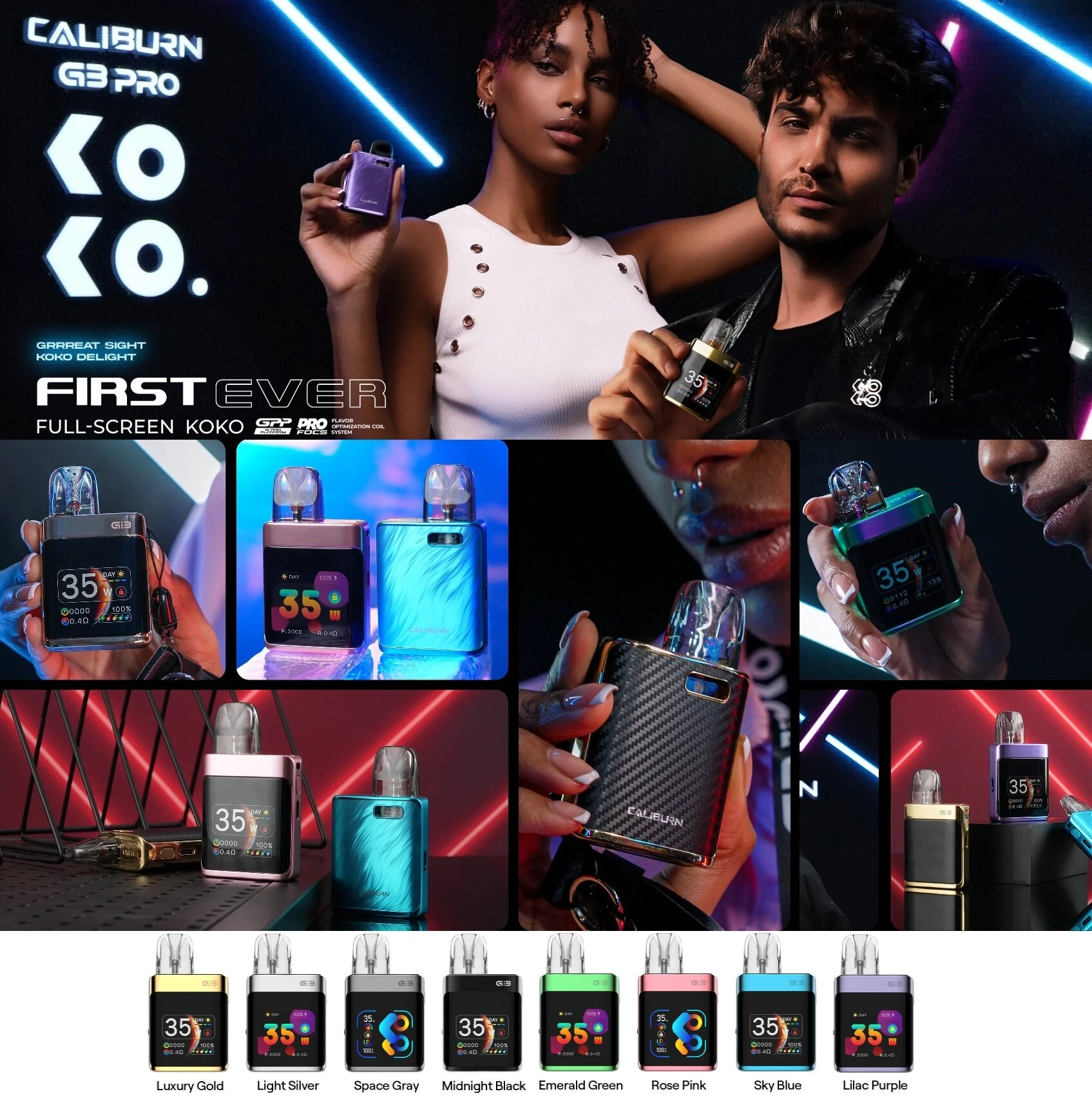 Uwell Caliburn G3 Pro KOKO series pod kit