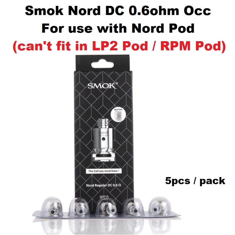 SMOK Nord PRO Replacement Coils OCC: Nord Pro Mesh 0.6 DL / Nord Pro Mesh 0.9 MTL - Image 2